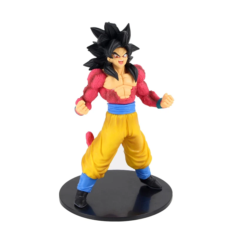 Dragon Ball Z сын Goku vegeta фигурка крови Саян сражение 4 поврежденные детские игрушки подарок - Цвет: SS4 No Box