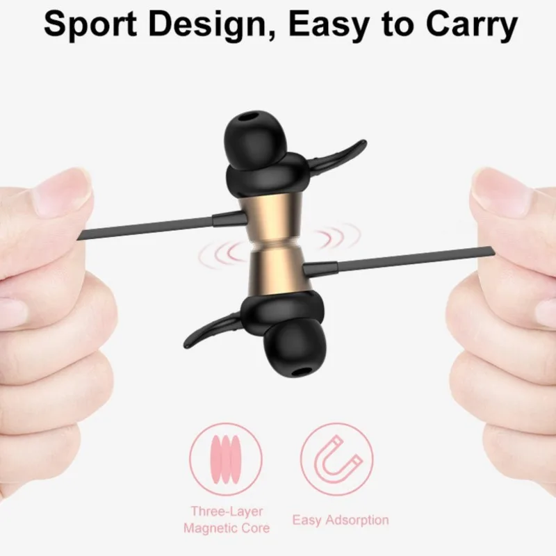 Bluetooth Headphone Wireless Earphone Support TF Card Sport Headset Gamer Earbuds With Microphone For PC Huawei Xiaomi Iphone
