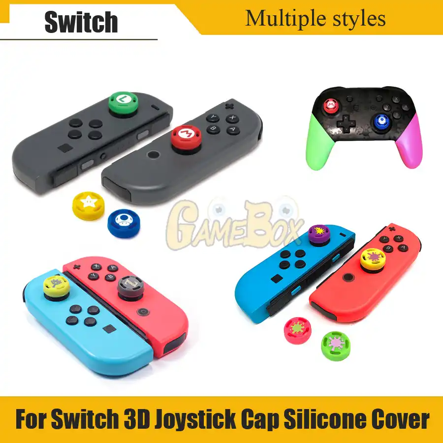 4 шт. аналоговые колпачки для джойстика Nintendo Switch NS JoyCon|Запасные части| |