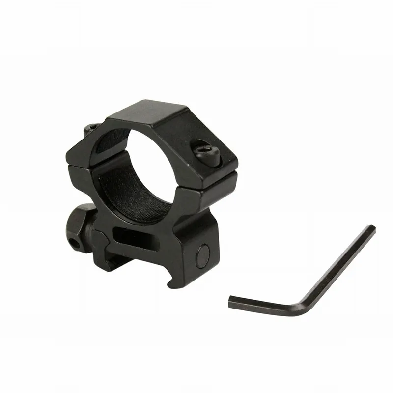 Airsoft 25mm Ring Quick Release Scope Holder Tactical Hunting Accessories Wide Low Ring Mount Military Heavy Duty Weaver Rail