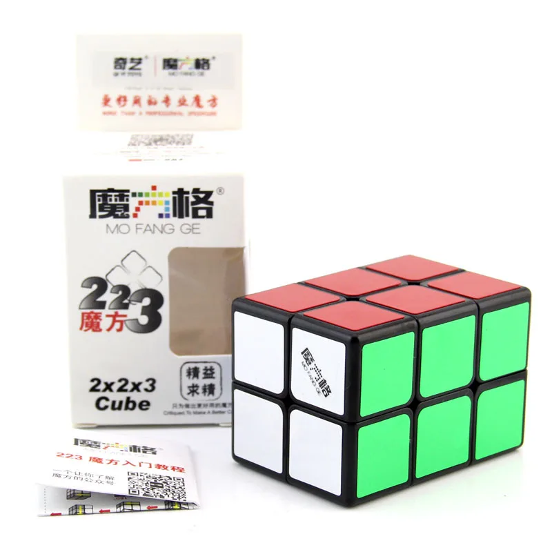 Странный Форма куб Qiyi Mofangge 2x2x3 Magic Cube гладкая творческая головоломка