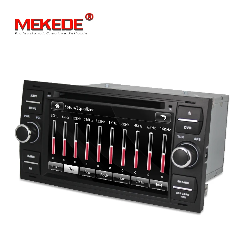 Excellent MEKEDE free shipping Car Multimedia dvd Player For Focus C-Max S-Max Fusion Connect Fiesta Galaxy Mondeo Car Radio Head Unit BT 4