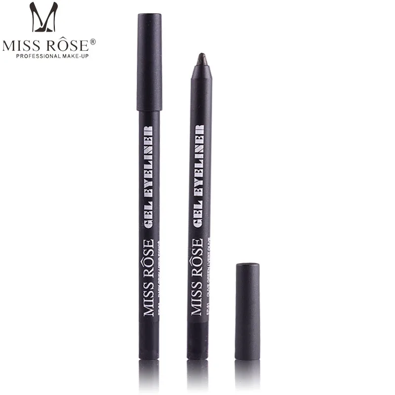 24pcs/lot Miss Rose Brand Eyeliner Makeup Set Long Lasting Natural Eye
