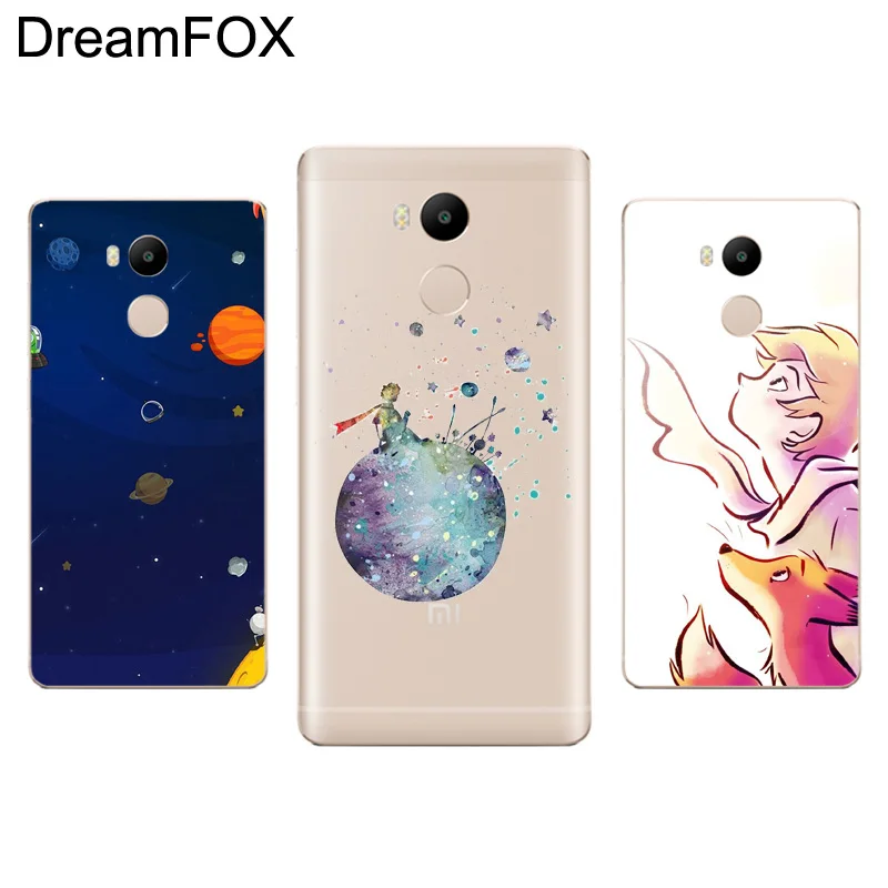 DREAMFOX M153 Little Prince Earth Space Soft TPU Silicone Case Cover For Xiaomi Redmi Note 3 4 4X 5 5A 6 7 Pro Global |