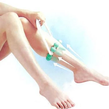 

Eight Bead Leg Massage Roller Mini Wheel Cellulite Massage Body Massage Roller