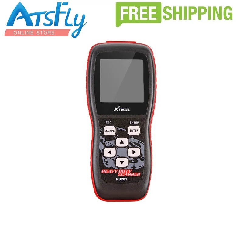 Free shipping XTOOL PS201 Heavy Duty CAN OBDII Code Reader PS 201
