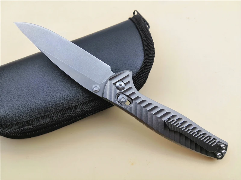KESIWO 781 оси складной нож для ежедневного использования, D2 лезвие алюминиевая рукоятка для повседневного использования, складной карманный нож на открытом воздухе/Кемпинг/выживания/фруктов/охотничий нож