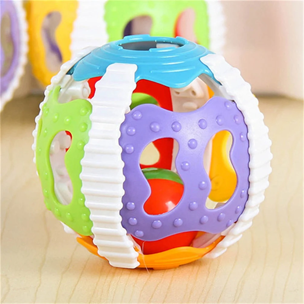discount  Baby Infant Flashing Light Soft Rattle Ball Teether Toy Educational Kid Gift