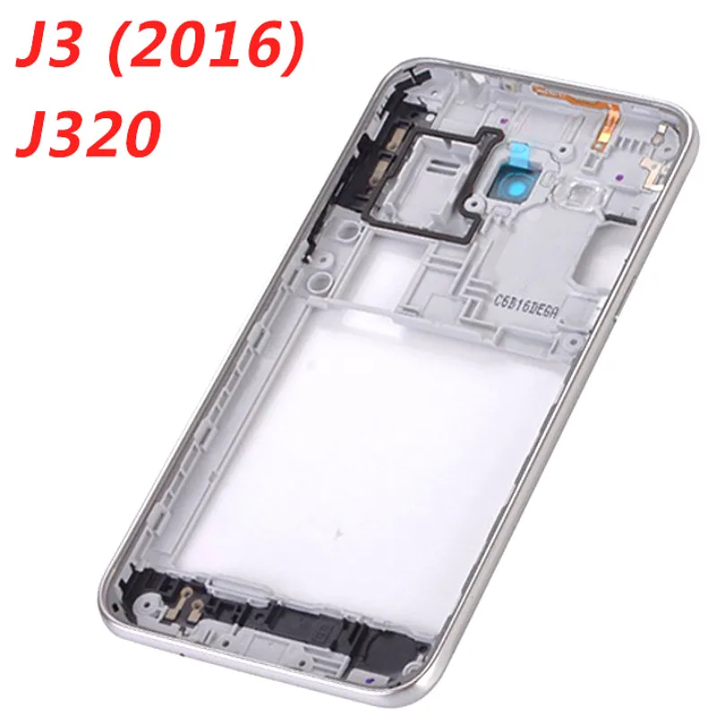 Для Samsung Galaxy J3 J320 J320F J320FD Корпус крышка средней части корпуса
