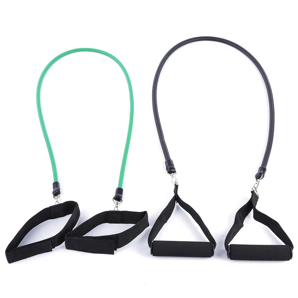 11pcs / Set Natural Tube Exercise Stretched Bands Elastic Training Pull Rope Yoga Pilates Workout Cordage 11pcs / Set Natural Tube Exercise Stretched Bands Elastic Training Pull Rope Yoga Pilates Workout Cordage