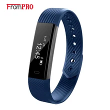 Fromrpo ID115 умный Браслет Bluetooth фитнес-трекер шаг трекер сигнализация bluetooth браслет для IOS телефона Android