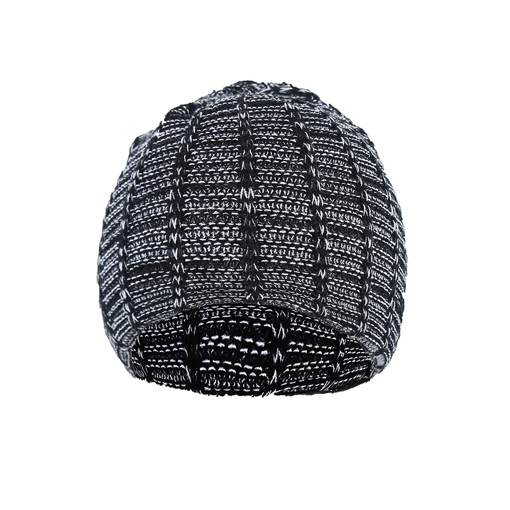 

Men Women Baggy Warm Hats Crochet Winter Wool Knit Ski Caps 2018 Fashion Beanie Skull Slouchy Hat For Male LT15