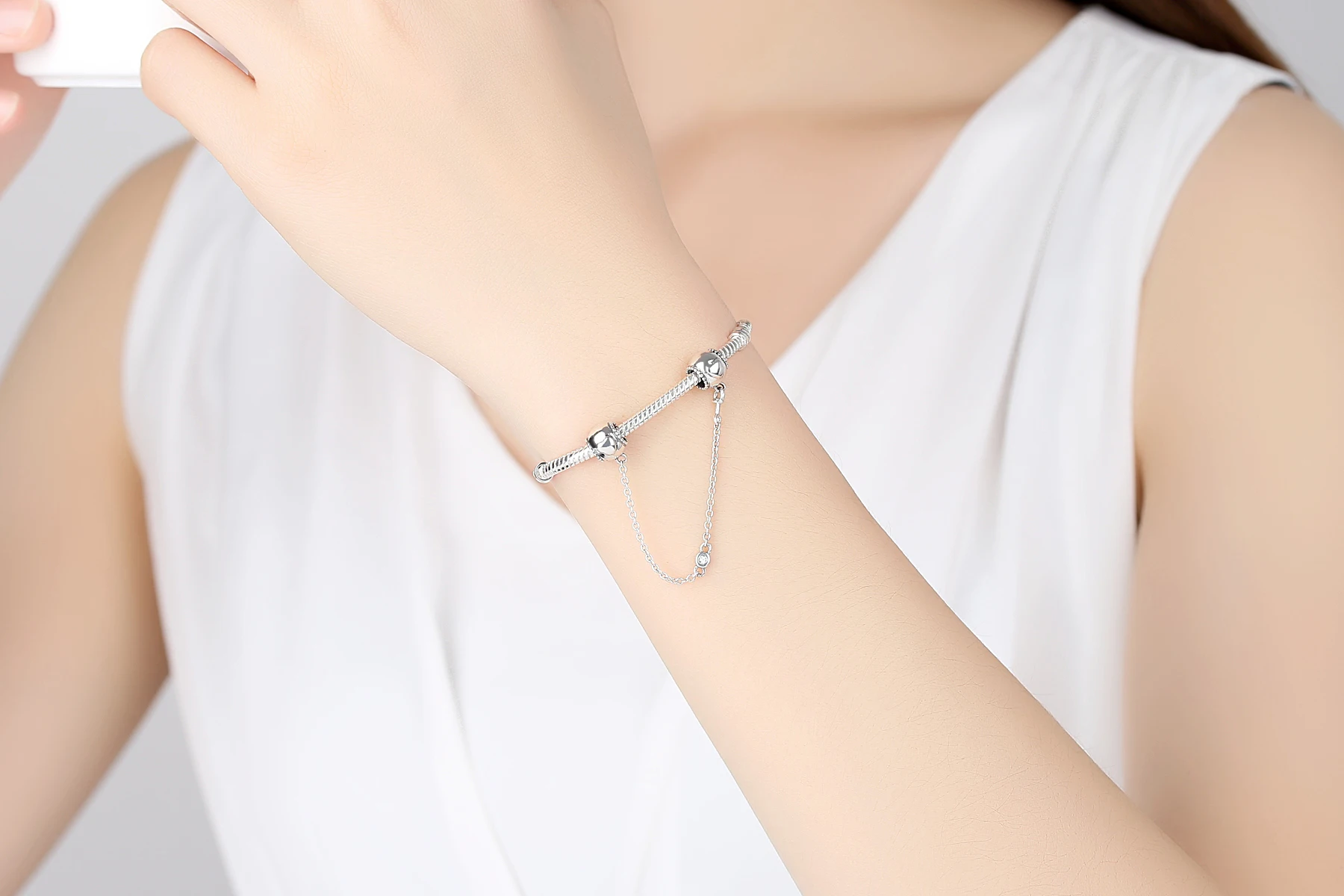 Safety Chain Bead Charms 