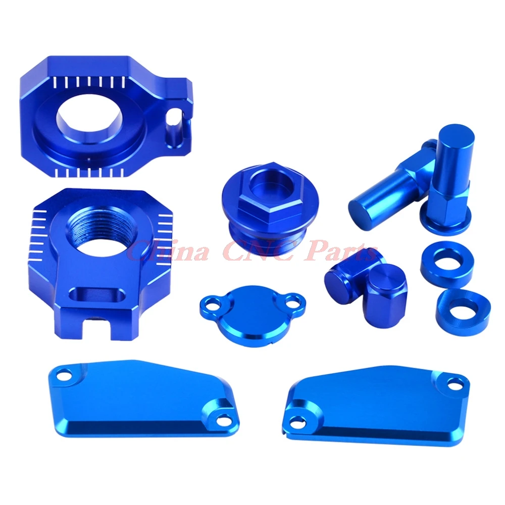 Motorcycle Clutch Brake Reservoir cover Oil Filler Plugs Axle block Air valve Caps Nuts For Husqvarna TC85 2015 2016 2017
