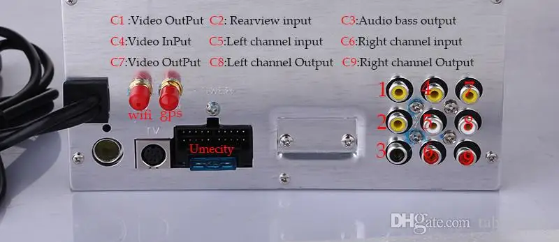 Универсальный " Android автомобильный dvd-плеер с AM/FM/BT gps/OBD/USB/SD, рулевое управление, аудио Радио стерео, автомобильный ПК/мультимедиа головное устройство