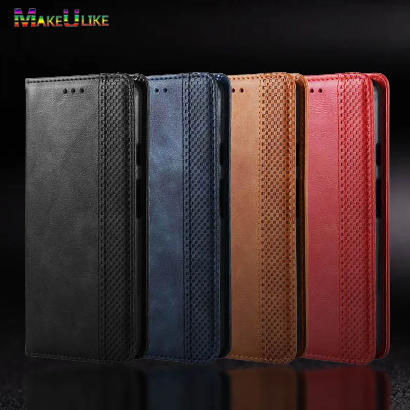 Flip Case For Samsung Galaxy A60 Cover Magnetic Plait PU Leather Wallet Case For Samsung Galaxy A20 A30 A40 A50 A70 Phone Bag