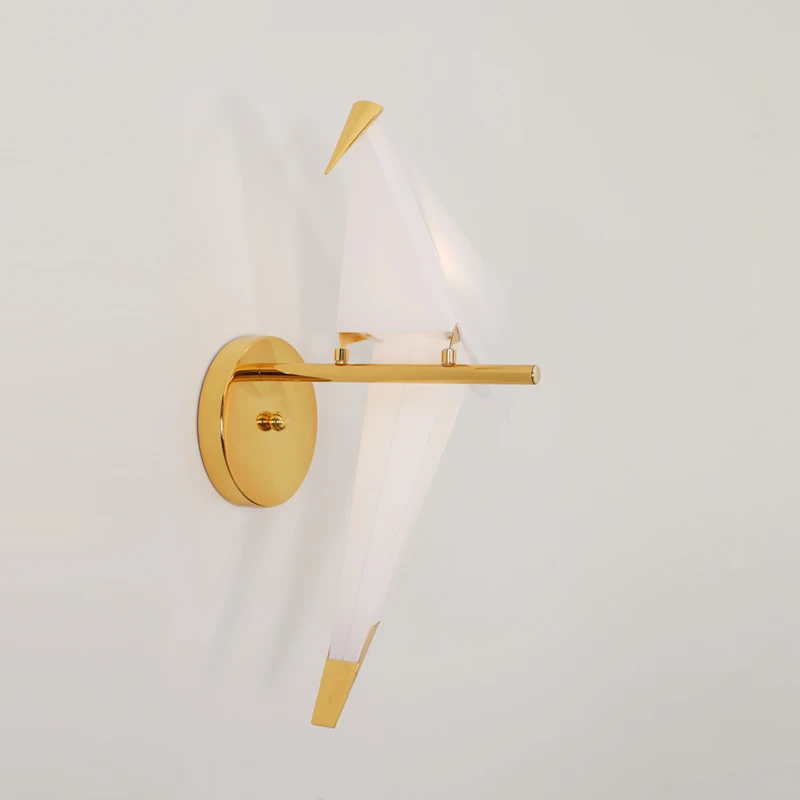 

TRAZOS Modern Wall Lamps Bird Nordic creative for living room bedroom bedside lighting bracket High-power led lustre Home Dero
