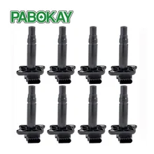 Conjunto de 8 Brand New Bobina De Ignição para Audi A6 C5 D2 A8 S8 S6 RS6 4.2L Turbo Gêmeo 06B905105 06B905115B 06B905115 06B905115E