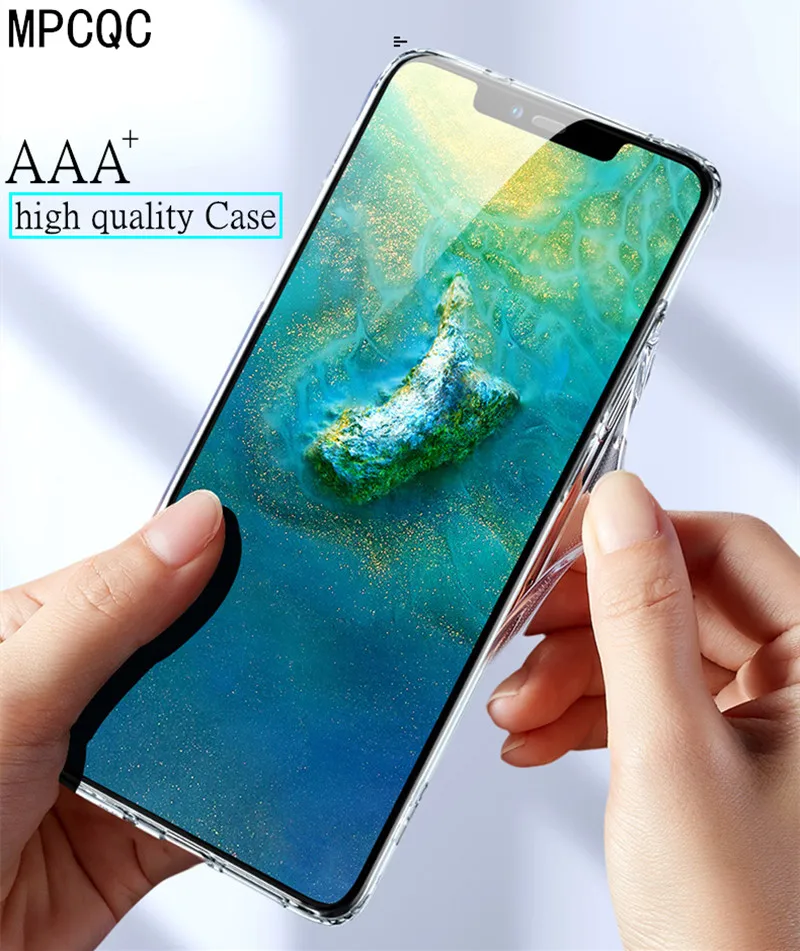 Transparent Soft Silicon TPU Case for Huawei Mate 20 Lite P20 Pro P10 Honor 10 9 9i 7C 7A 6C 7X 8A 8C 8X 8 Cover case |