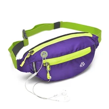 Нейлоновая уличная Беговая поясная сумка для бега Спортивная портативная Водонепроницаемая велосипедный походный мешок телефон Противоугонный пакет ремень Спортивная Сумка