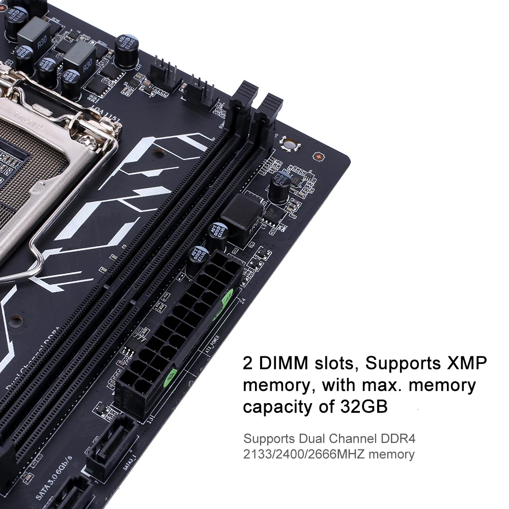 Красочные H310M-E PRO V20 материнская плата Системная плата Intel LGA 1151 порт coffee Lake-S DDR4 процессор SATA3.0 6 ГБ/сек