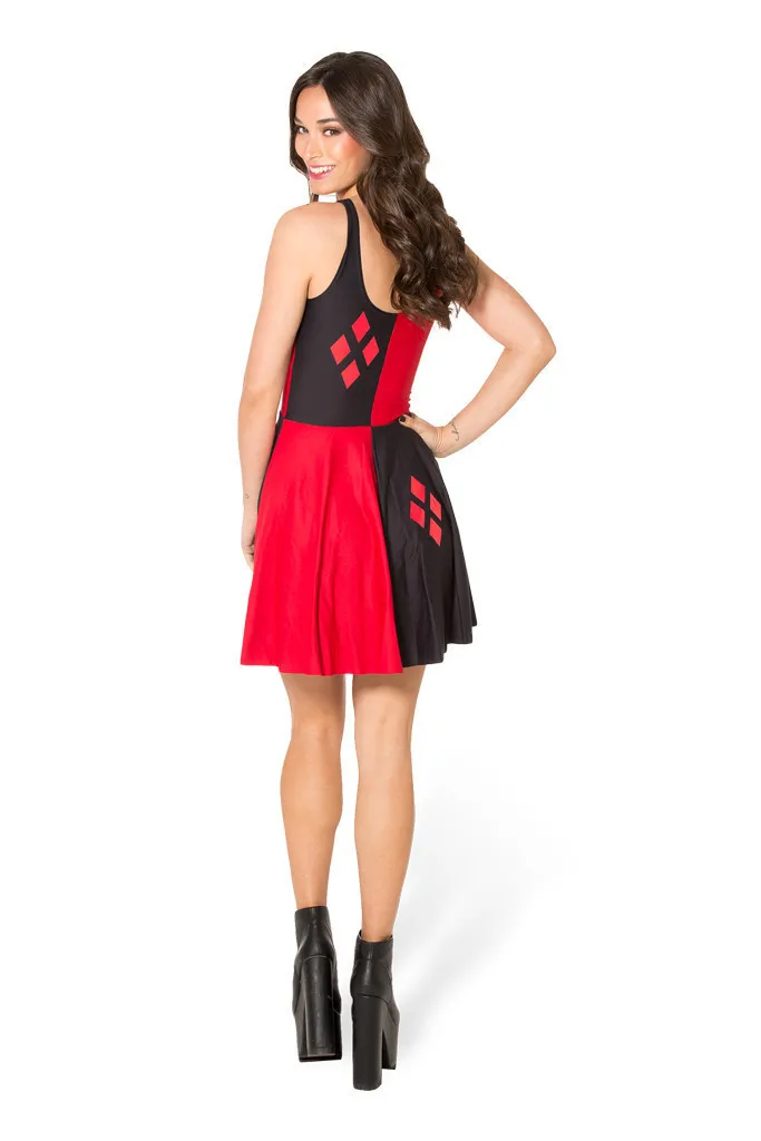 harley quinn skater dress