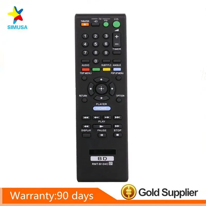 

RMT-B104C Blu Ray Player BD Remote Control For Sony BDP-B104A,BDP-B104P,BDP-S185