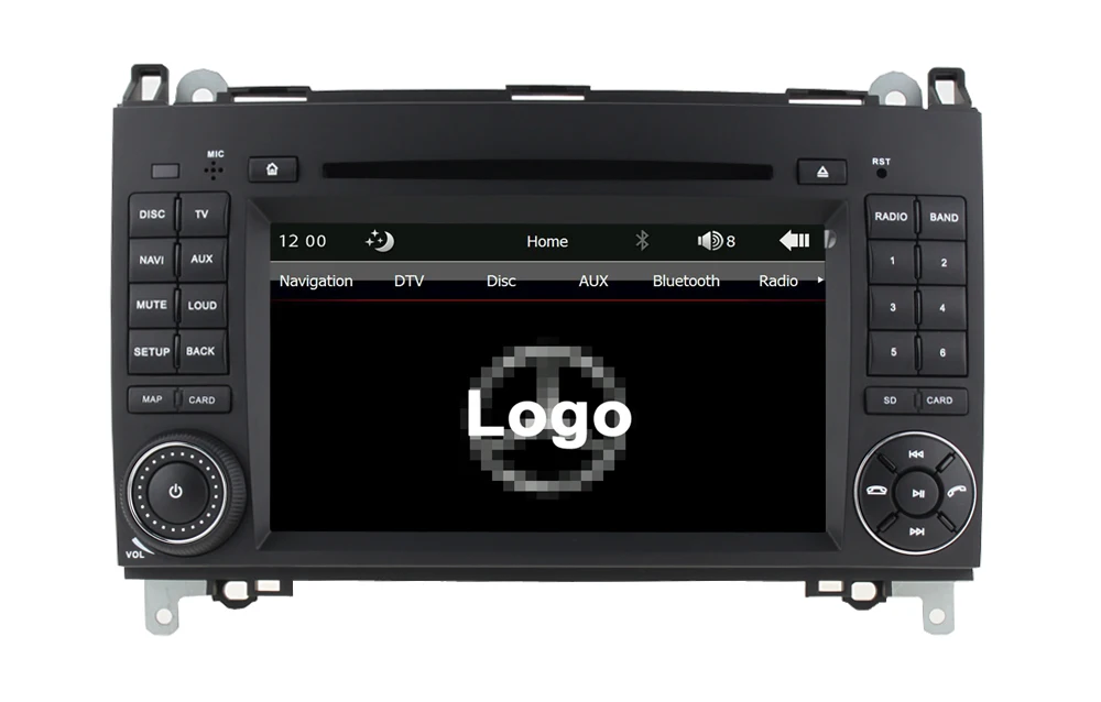 

Android 8.0 Car DVD Stereo for Mercedes/Benz B200 B170 W245 W169 W209 W245 Viano Vito VW Crafter with Radio WiFi BT GPS