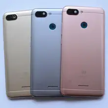 Новая Оригинальная задняя панель батареи для Xiaomi Redmi 6 6A Redmi6 с объективом камеры 1sim версия