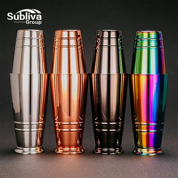 

750ml Boston Cocktail Shaker Bar Built with Heavy Weighted Shaker Tins For a Perfect Balance Bar Tool