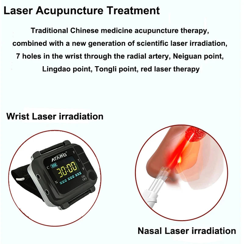 

Low Lever Laser Therapy Laser Watch Reduced blood viscosity improved blood flow Diabetes Laser Acupuncture Lower Pressure Sugar