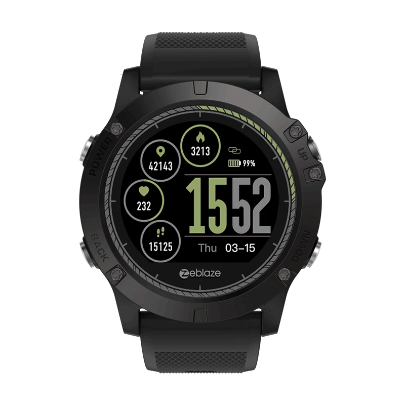Zeblaze VIBE 3 HR Smartwatch IP67 Waterproof Wearable Device Heart Rate Monitor IPS Color Display Sport Smart Watch
Zeblaze VIBE 3 HR Smartwatch IP67 Waterproof Wearable Device Heart Rate Monitor IPS Color Display Sport Smart Watch