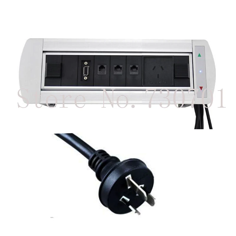 Австралия Новая Зеландия с HDMI USB VGA аудио настольный разъем питания розетка