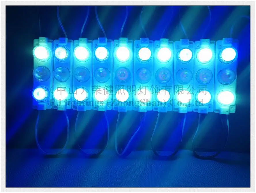 led module light injection 3030 3 led rgb (10)