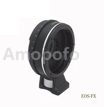 Adjustable Aperture Mount Adapter Ring Suit For Canon EOS EF Mount Lens To Fujifilm X Pro1