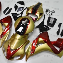 Для Honda Cbr1000 RR 2008-2011 Пластик Обтекатели CBR1000 RR 2010 комплекты обтекателей, CBR 1000 RR 2008 Золотой Красный Набор для всего тела