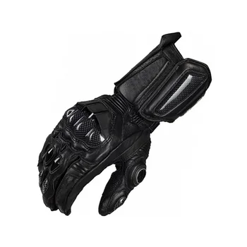

Motorcycle Leather Gloves Carbon Fiber Racing Gloves Driving Bicycle Protection Full Finger Gloves Moto Guantes Luvas