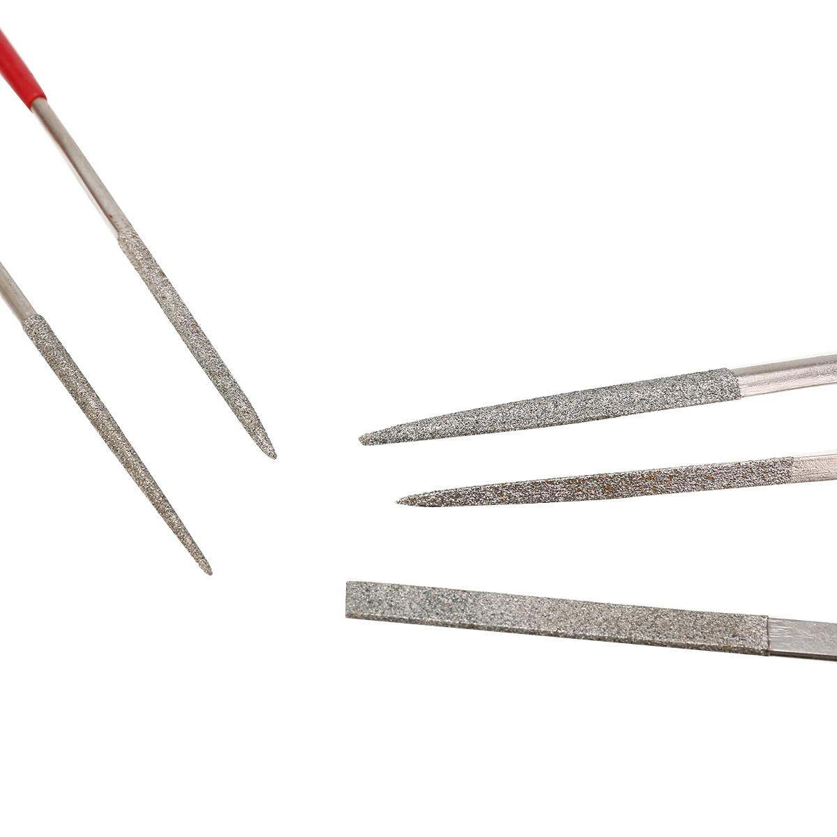 5pcs Woodworking Craft Rasp Files Needle Jewelry Metal Wood Carving Diamond Needles File Set 3 x140mm DIY Metal Filing Hand Tool