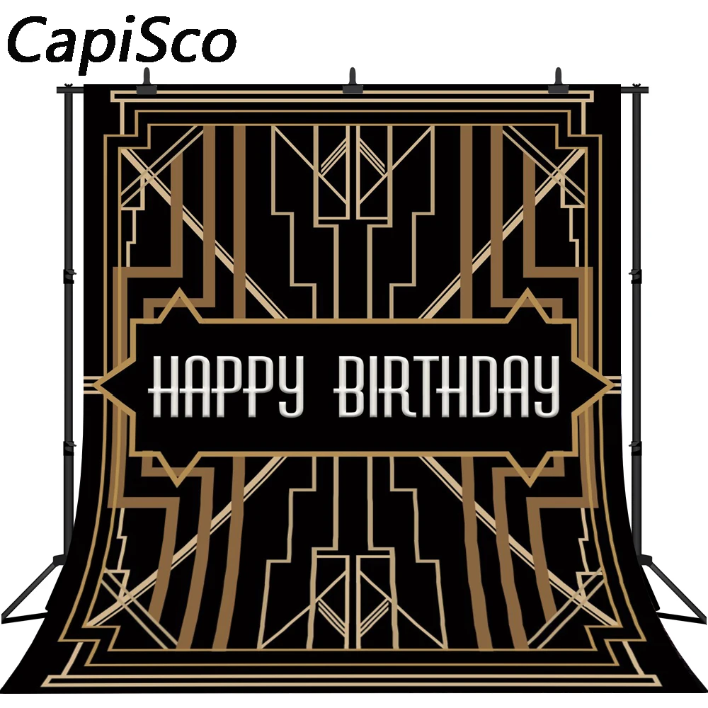 Capisco Gatsby свадебная фотография фон стиль вечеринка Декор баннер день рождения
