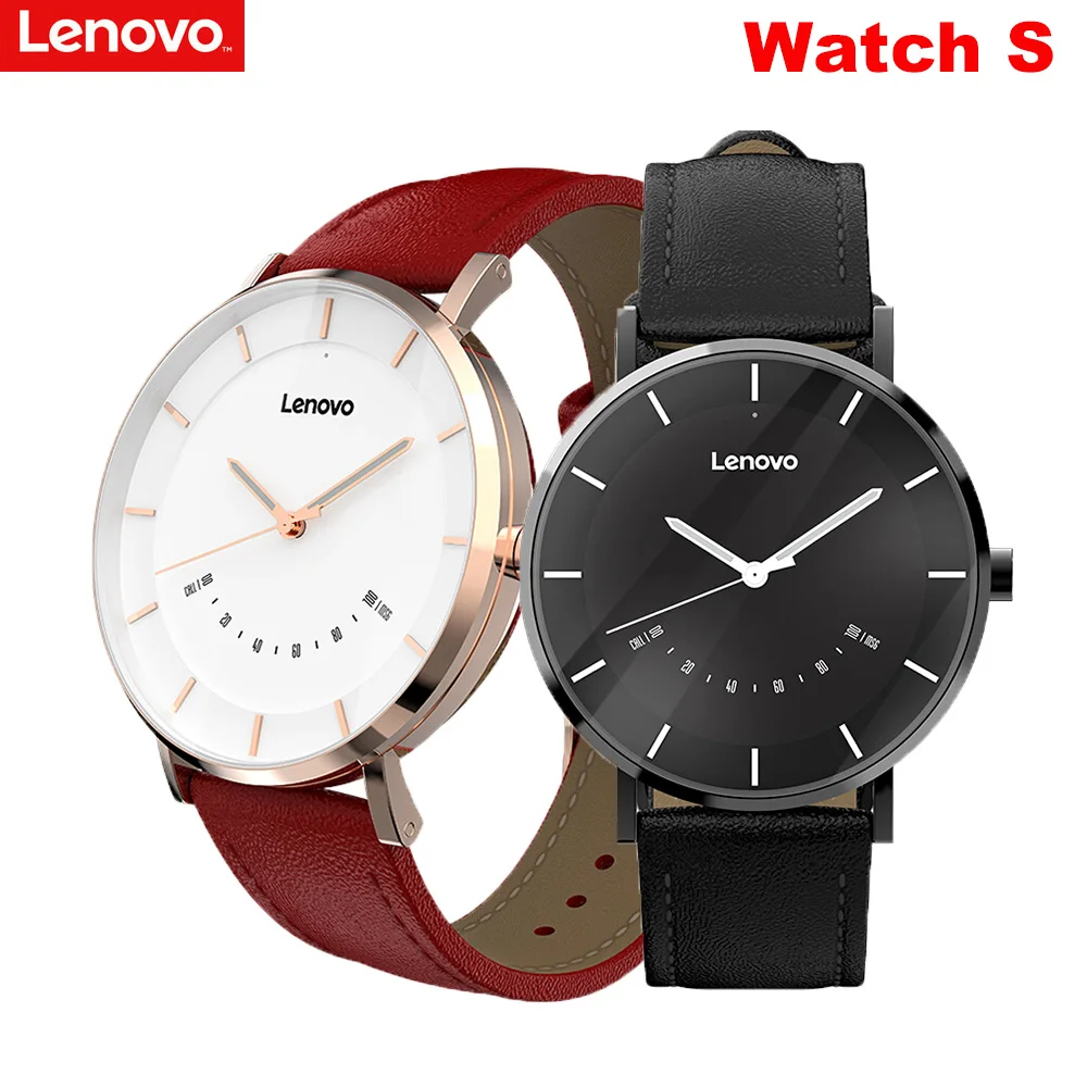 

Lenovo Watch S Fashion Style Smart Watch Business Leisure 5ATM Waterproof Long Battery Life Watch For Women Smart Watch