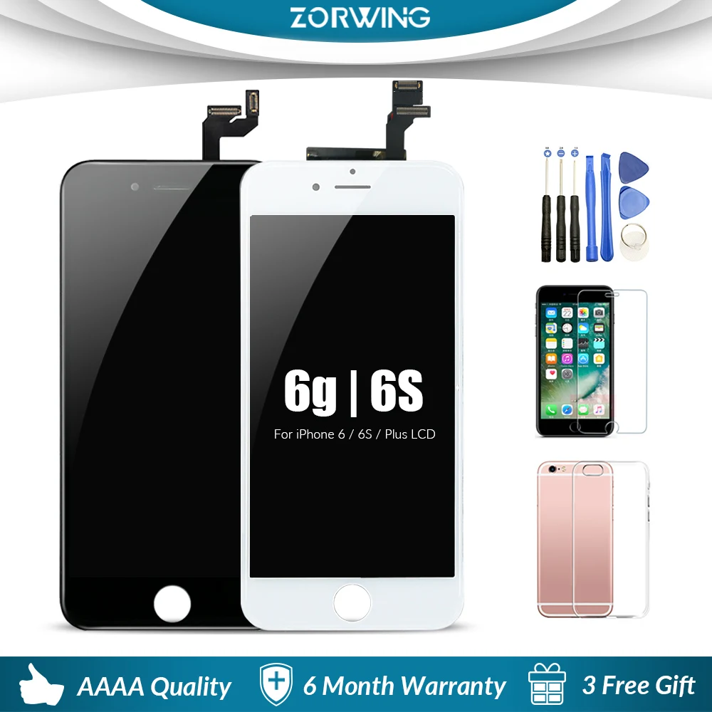 ЖК экран класса AAA для iPhone 5S 6 6S 7 8 Plus дисплей и сенсорный замены XR X XS MAX Pantalla|Экраны