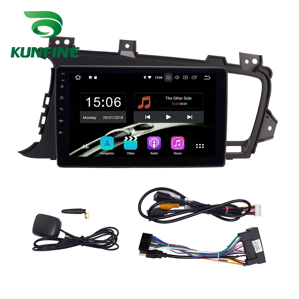Sale Android 9.0 Ram 4G Rom 64G PX6 Cortex A72 Car DVD GPS Multimedia Player Car Stereo For KIA K5 2009-2015 Radio Headunit 5