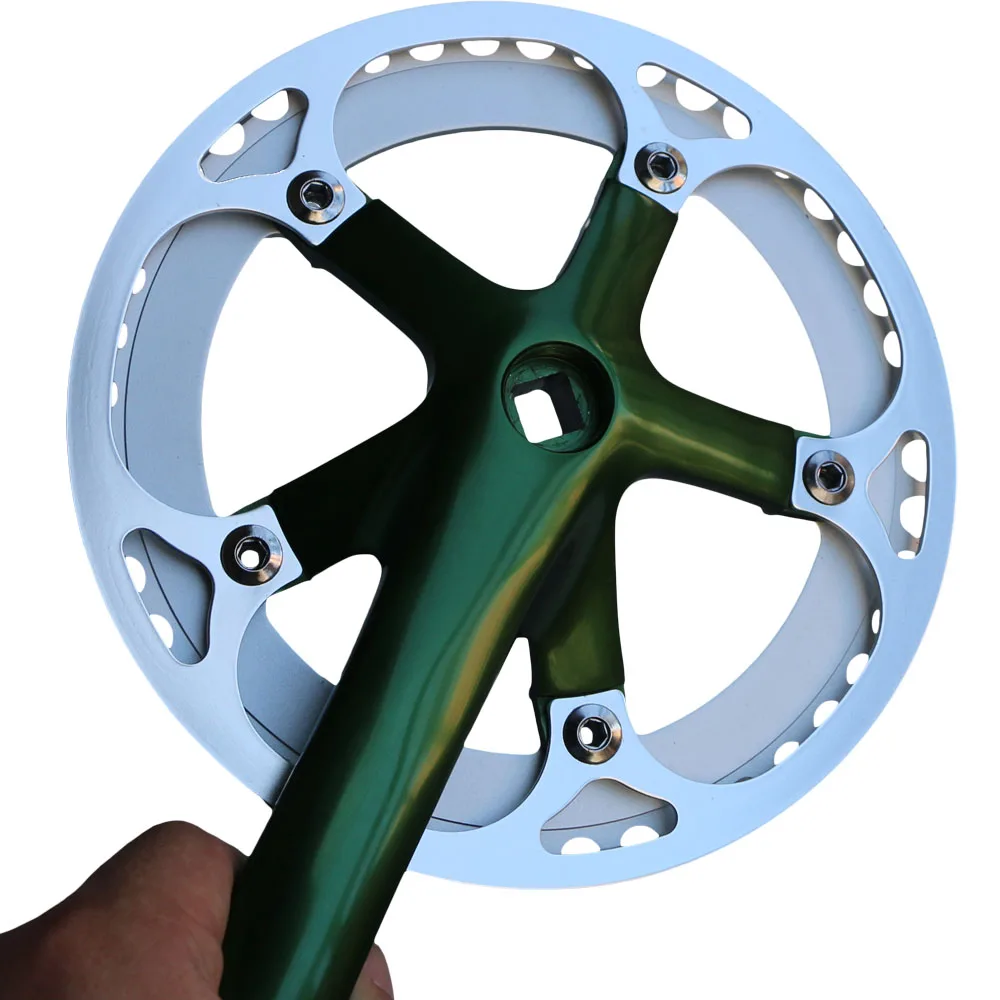 LASCO single speed 44T fixed gear Bike Road Bicycle 165mm crank set 44