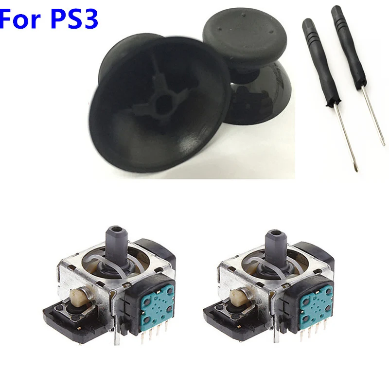 2 Sets 3D Analog Joystick 4pin Sensor Module Potentiometer with Thumb