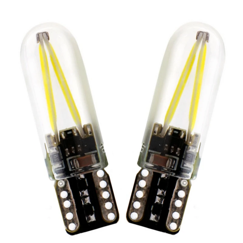 2 шт. светодиодные лампы T10 194 2825 W5W с нитью накаливания|interior led lamps|led interior lampled light car