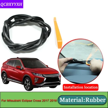 

Car-styling Fit For Mitsubishi Eclipse Cross 2017 2018 Anti-Noise Soundproof Dustproof Car Dashboard Windshield Sealing Strips