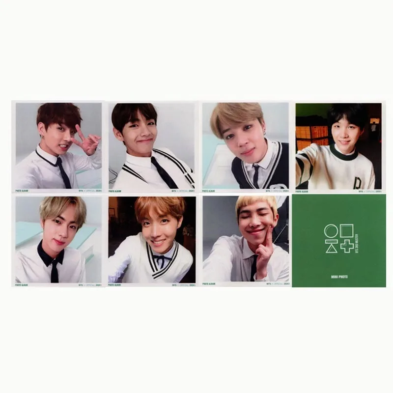 KPOP Bangtan Boys Young WINGS 3RD MUSTER альбом фото карта K POP самодельные бумажные карты автограф