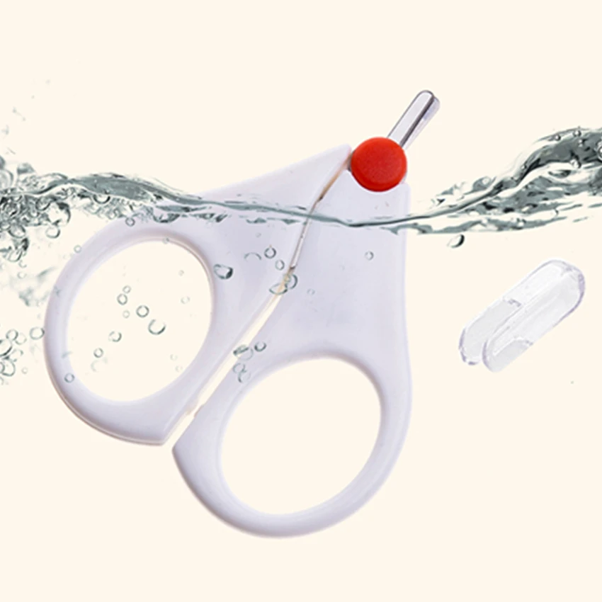 Super Deal High Quality New Arriving Rikang Baby Nail Scissors Newborn Baby Safety Nail Clipper Scissors