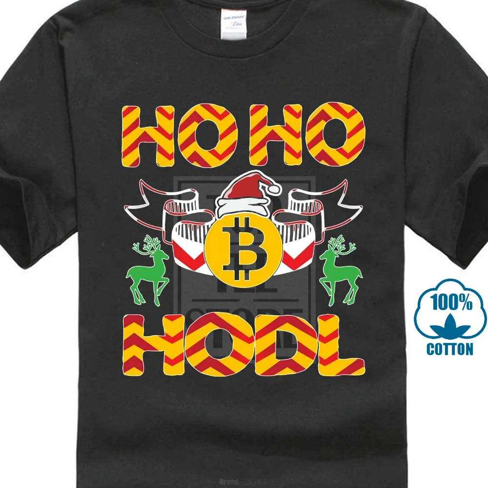 Funny Ho Ho Hodl T Shirt Bitcoin Cryptocurrency Christmas Funny Ho Ho Hodl T Shirt Bitcoin Cryptocurrency Christmas