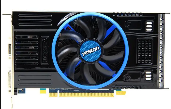  New original for yeston R7 250 1G 128bit DDR5   computer independent game card HDMI / DVI / VGA 